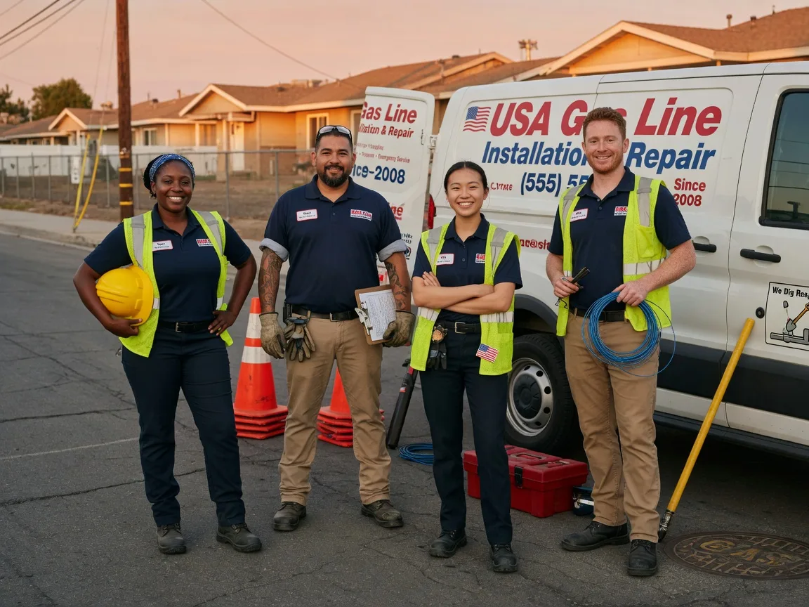 Gas Line Installation company in Potsdam, OH